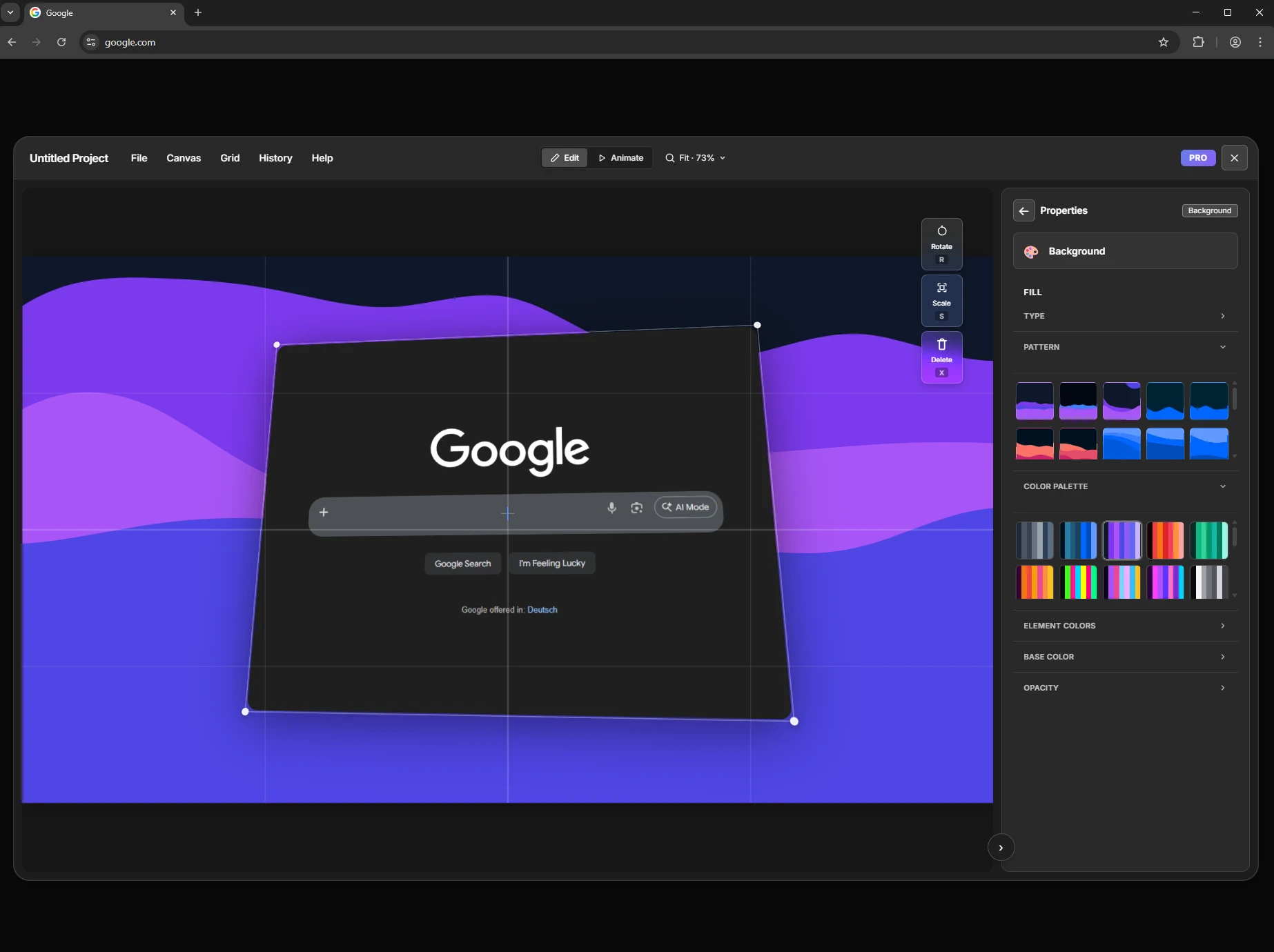 Captio compositor - a design tool in your browser